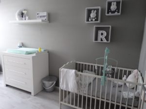 De babykamer van Nathalie